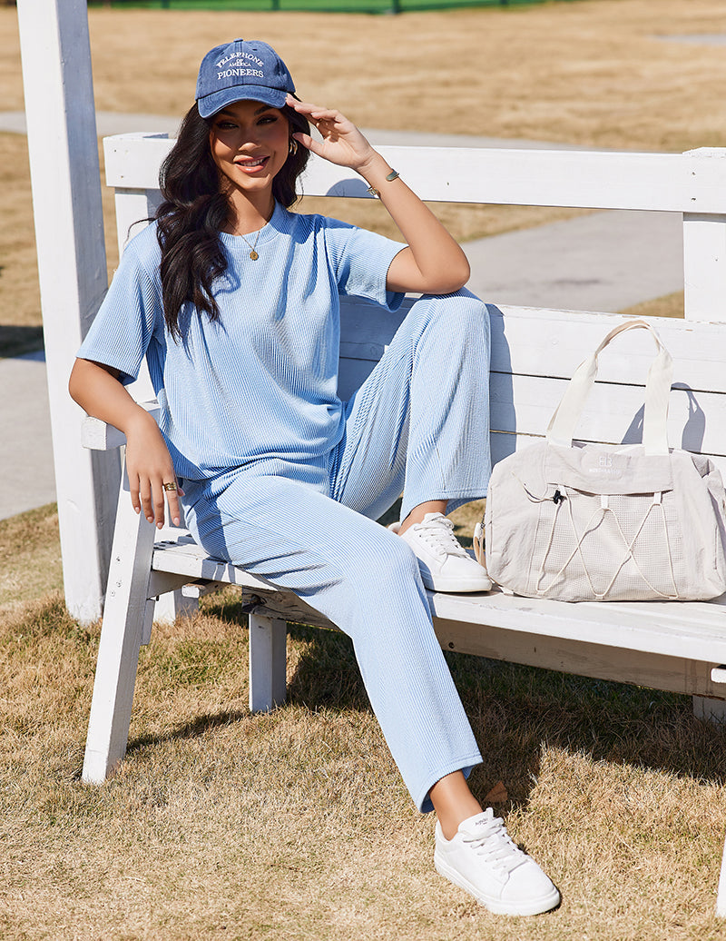Lounge Sets for Women 2 Piece Matching Travel Outfits