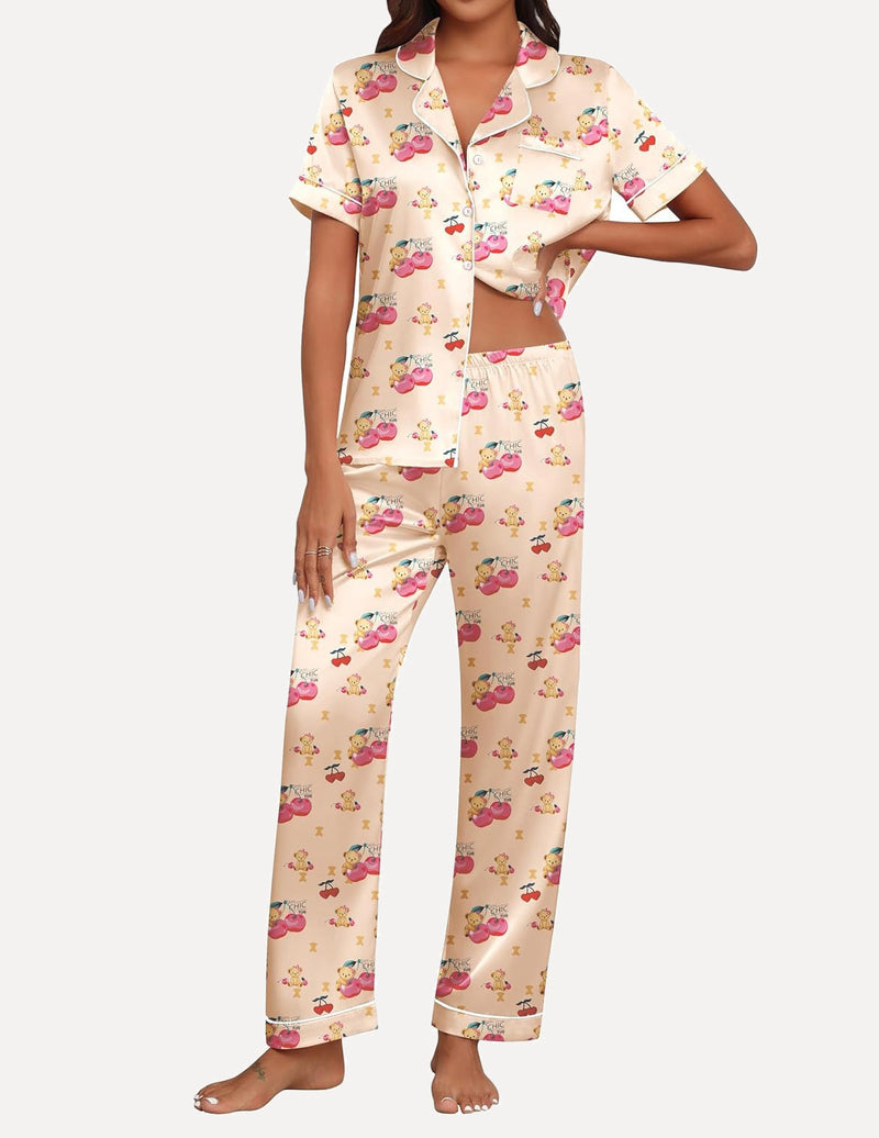 Timeless Silk Button Down Pajama Set (US Only)
