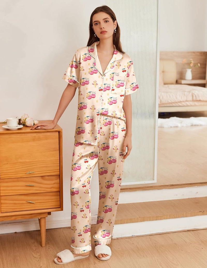 Timeless Silk Button Down Pajama Set (US Only)