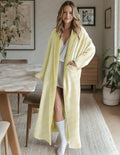 Comfy Soft Knit Fleece Sleep Robe