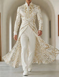 Men's Baroque Tailcoat â€?Luxury Mandarin Collar Long Jacket